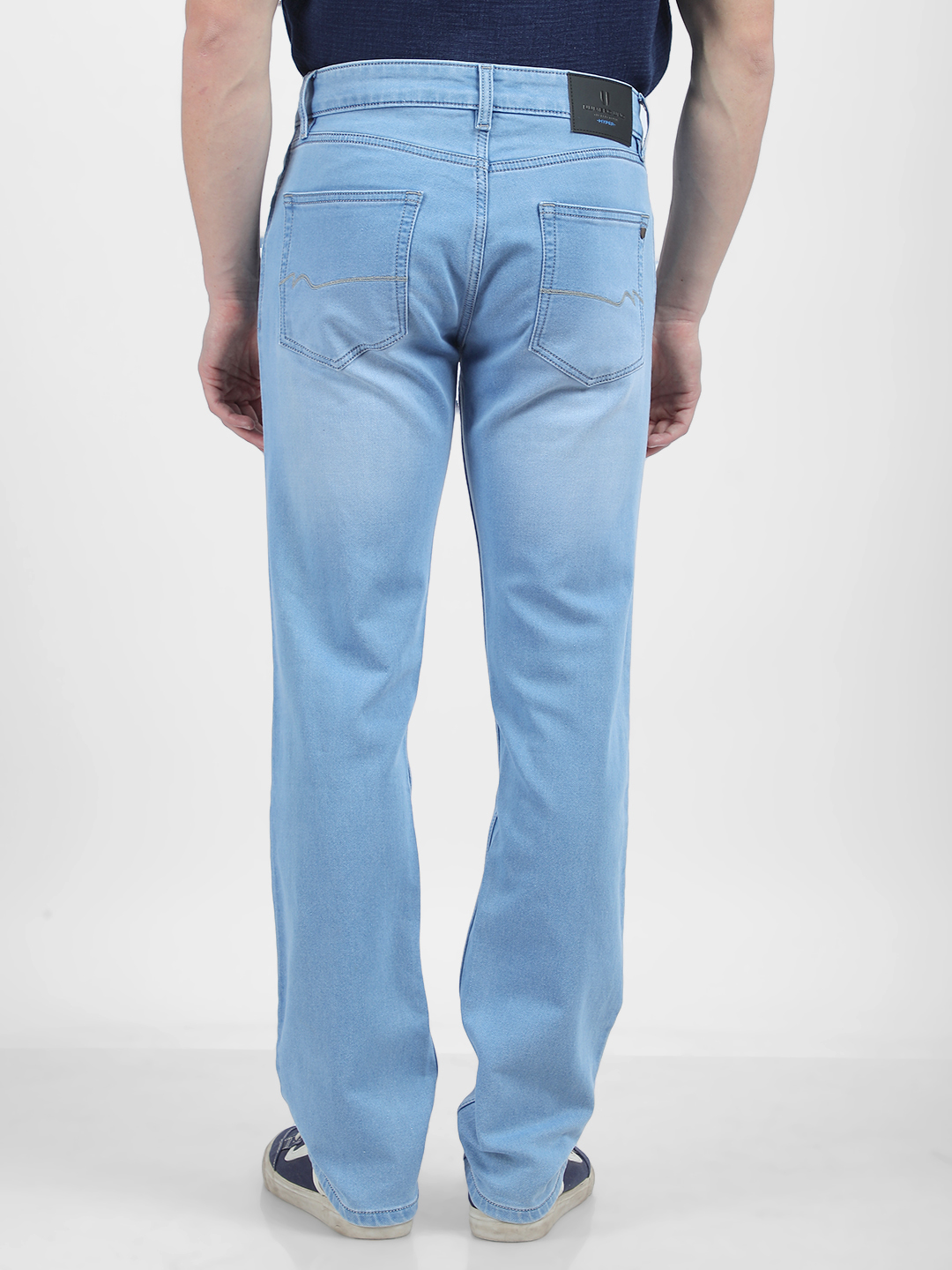 Numero Uno Men Faded Blue Jeans